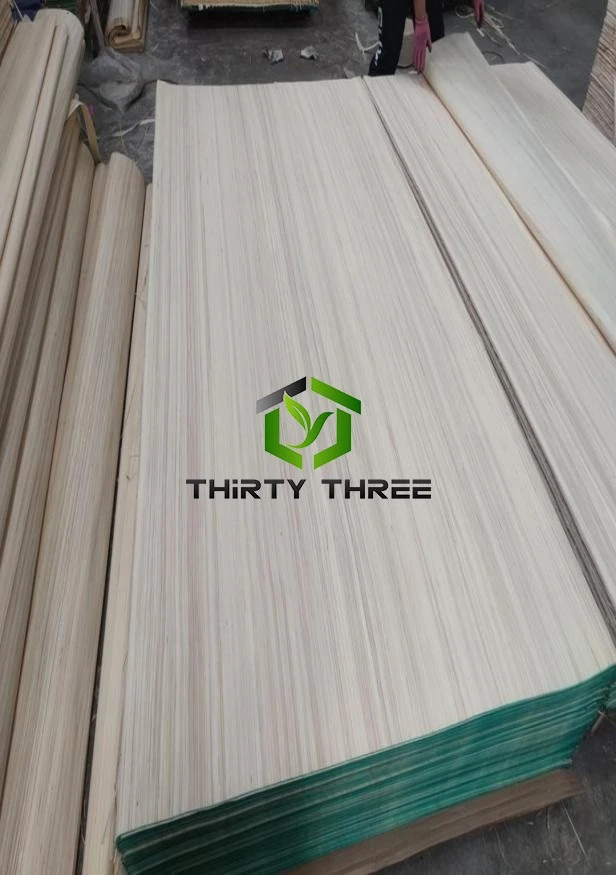 2500x1250mm White Recon Poplar Veneer With Good Quality