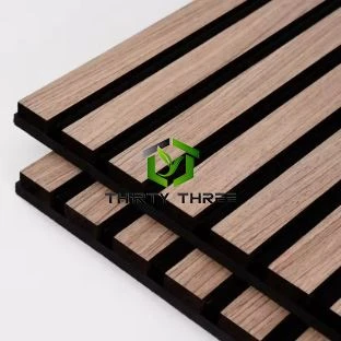 Acoustic Wooden Soundproof Slat Acoustic Wall Panels