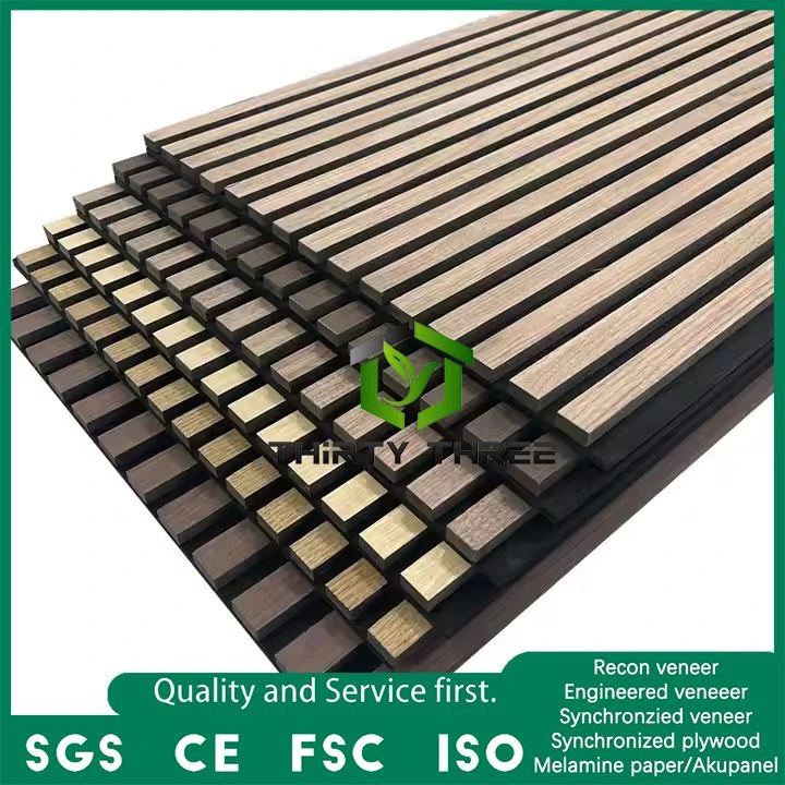 Wholesale Soundproofing Natural MDF Acoustic Panels For Indoor